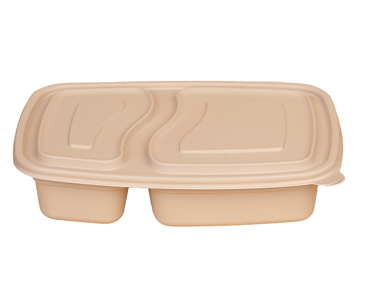 2-Compartment Box w/ Lid, 200/case, 2G800